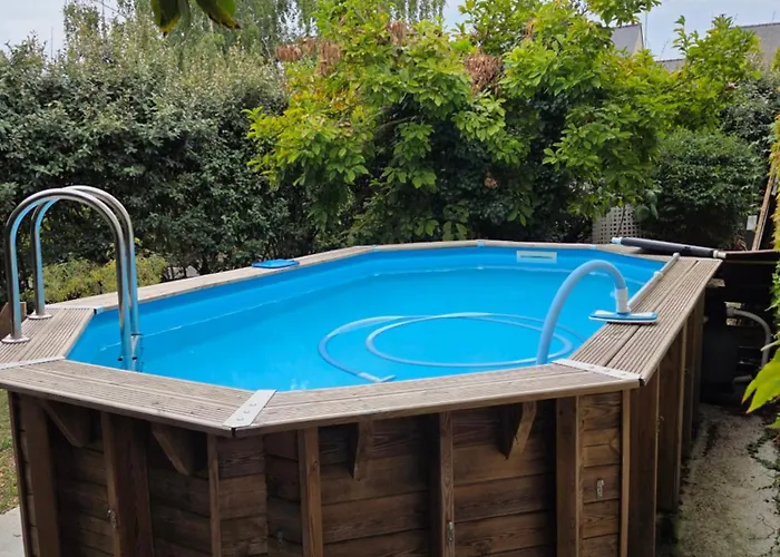 Сasa de vacaciones Maison Familiale 4 Piscine 5mn Du Centre Angers